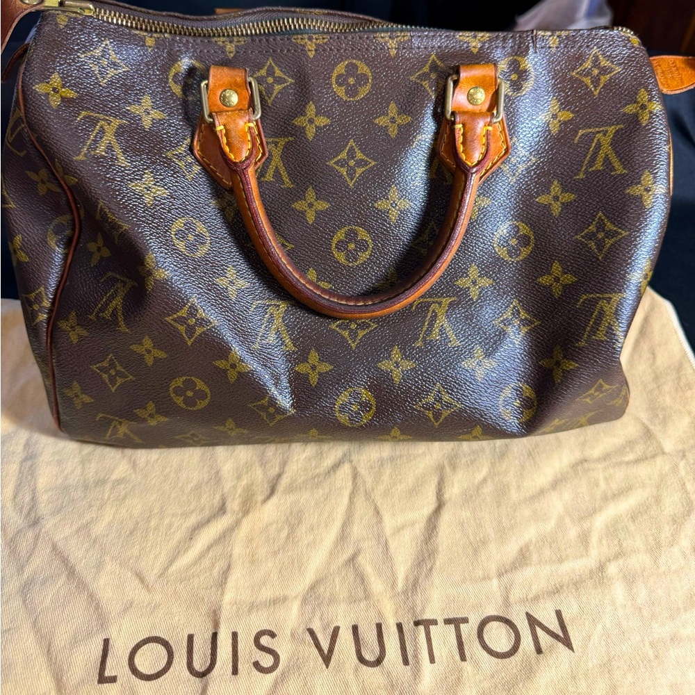 Used Authentic LV Speedy 35